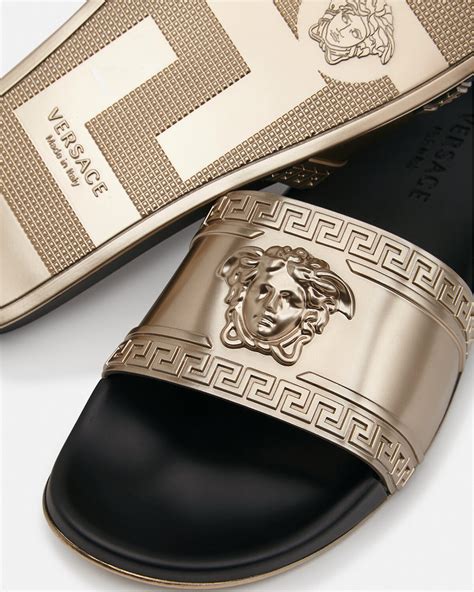 sandali versace palazzo|versace palazzo slides.